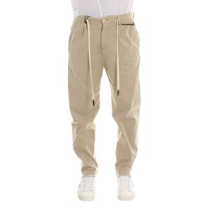 PANTALONE CON LACCIO BEIGE